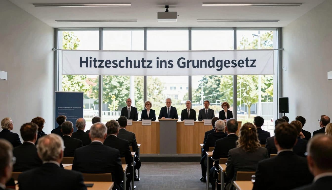 Verbände und Kommunen fordern Grundgesetzänderung für besseren Hitzeschutz