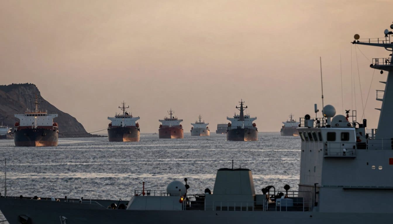 USA kündigen Seeblockade gegen iranische Häfen an und fordern 20 Prozent Abgabe auf Frachten durch die Straße von Hormus