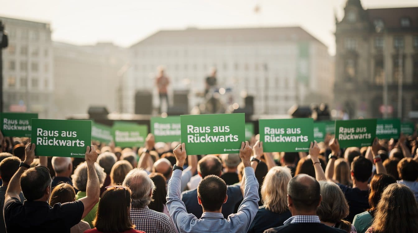 Berliner Grüne starten Wahlkampf mit dem Motto „Raus aus dem Rückwärts"