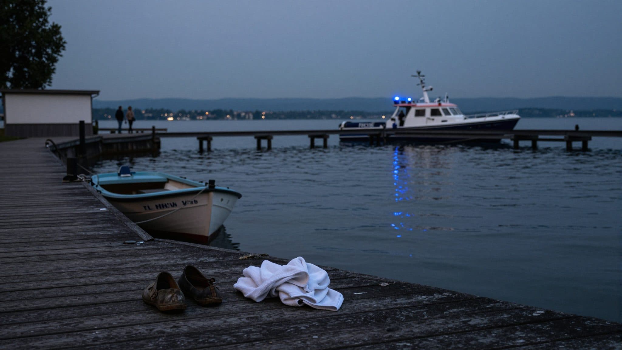 Zwei Männer springen im Bodensee ins Wasser und ertrinken vor den Augen ihrer Frauen