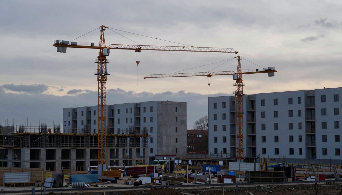 Baugenehmigungen in Deutschland legen erneut zu – Lücke von rund einer Million Wohnungen bleibt