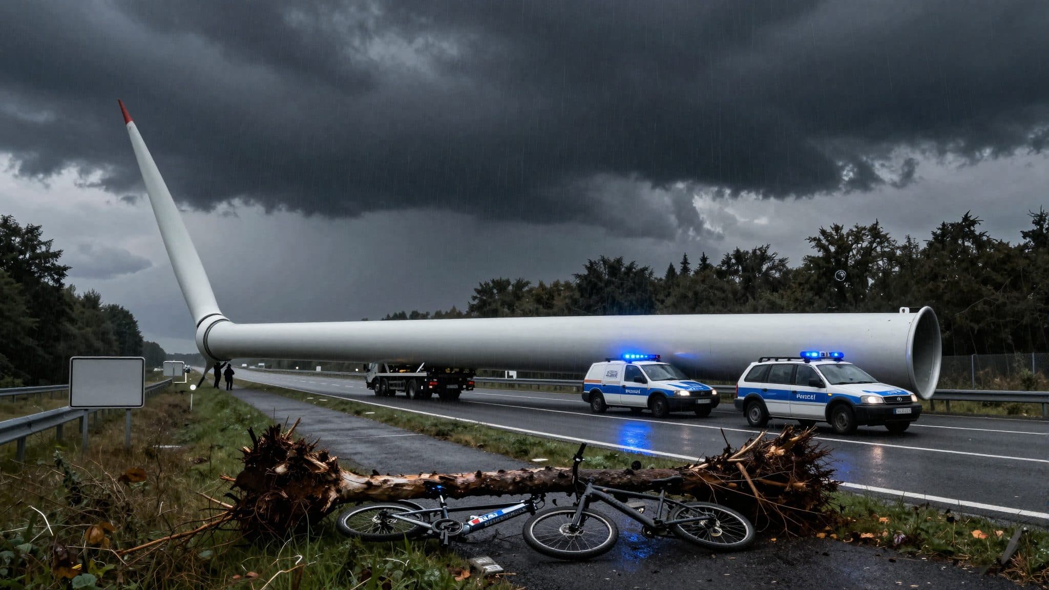 Schwere Gewitter ziehen über Baden-Württemberg: Toter in Karlsruhe, massive Schäden an Infrastruktur und Gebäuden