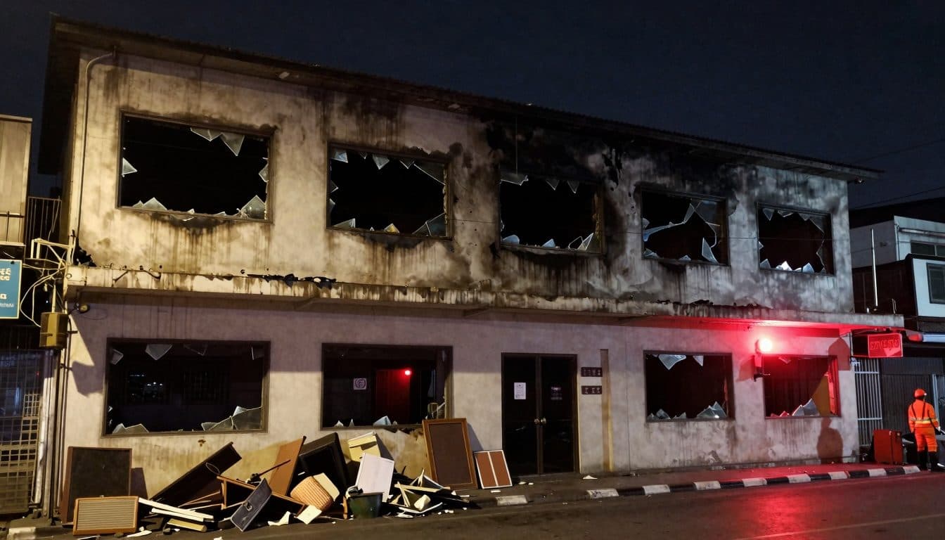 Brand in Bangkoker Pub fordert 27 Tote – Augenzeugen berichten von blockierten Fluchtwegen