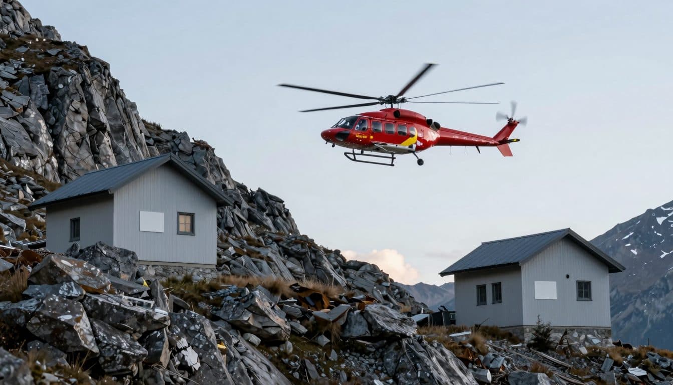 Zwei Jugendliche in Bergnot in der Venedigergruppe – Hubschrauber im Einsatz