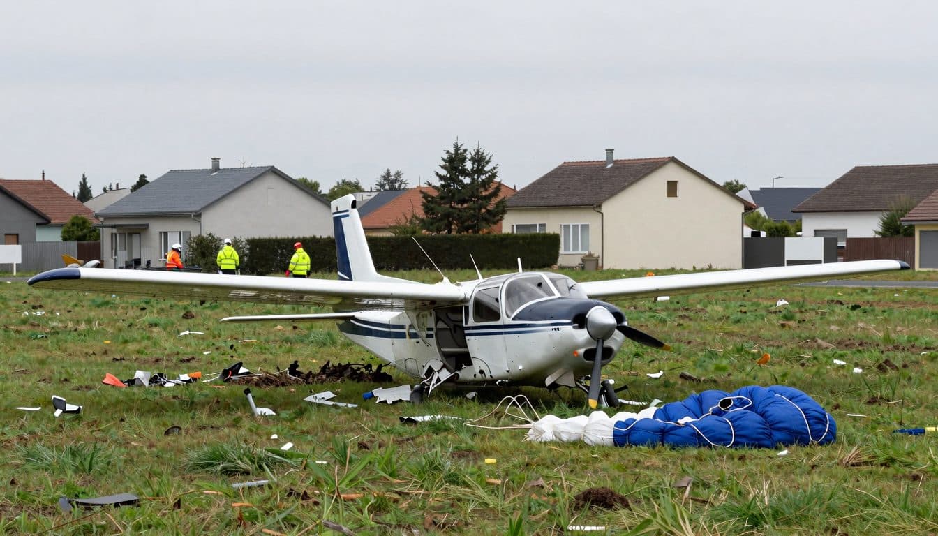 Elf Tote bei Absturz eines Kleinflugzeugs nahe Nancy in Ostfrankreich