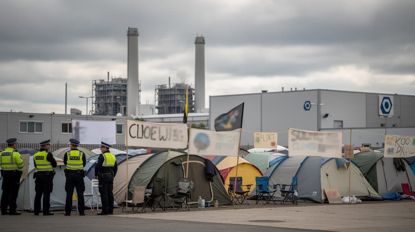 Gericht bestätigt Auflagen für Klima-Demo: Kein Start am Werkstor des Gaskraftwerks Werne