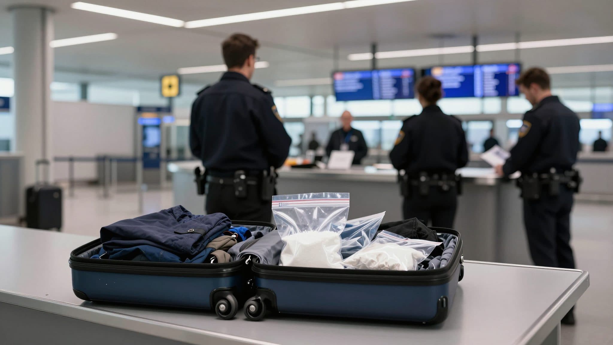 Zoll stellt 16 Kilogramm Ketamin am Berliner Flughafen sicher