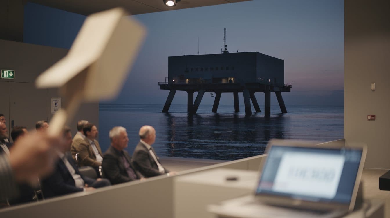 Ehemalige DDR-Entmagnetisierungsstation vor Rügen für 60.000 Euro versteigert
