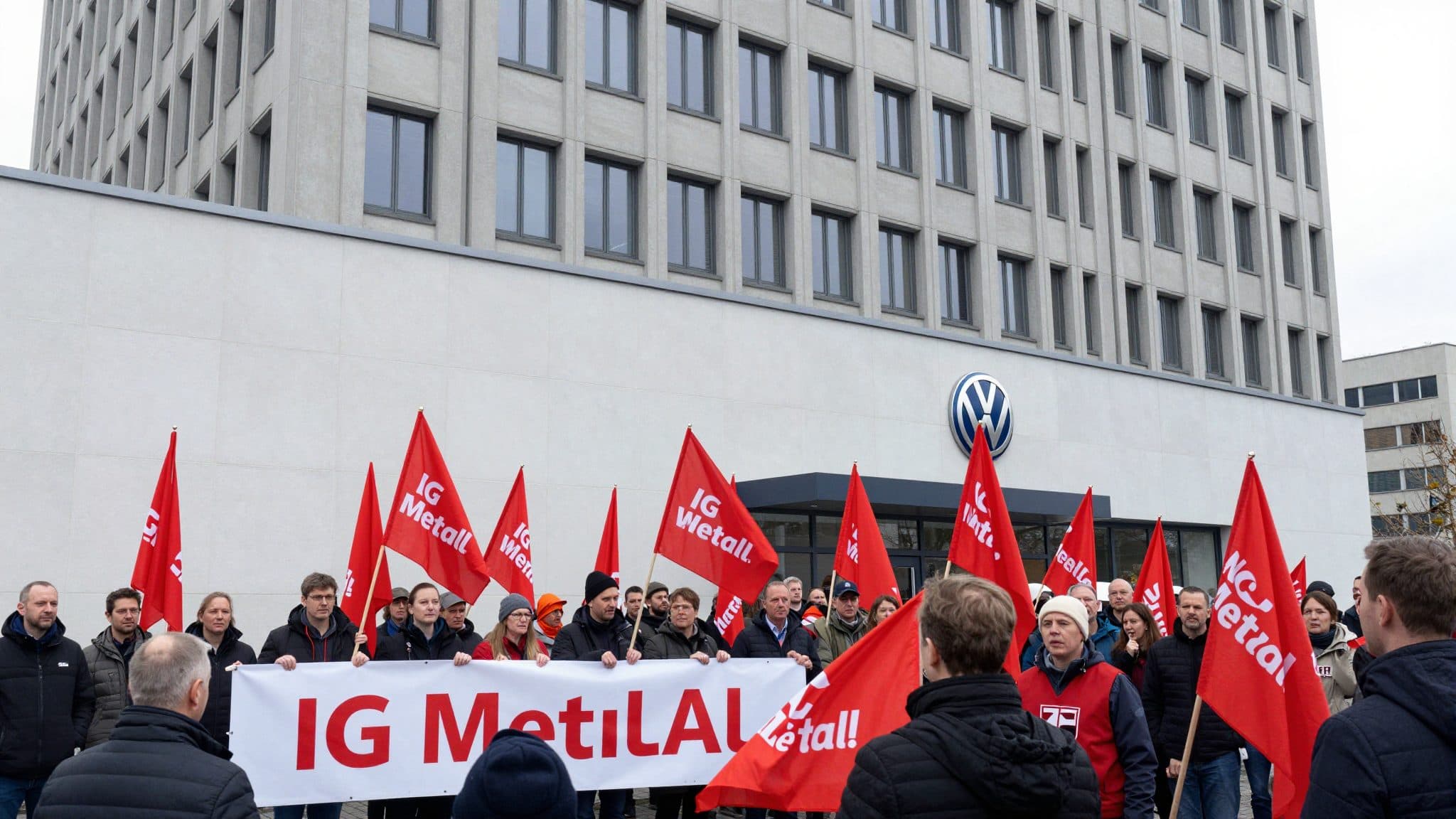 IG Metall ruft zu bundesweitem Protesttag bei Volkswagen auf