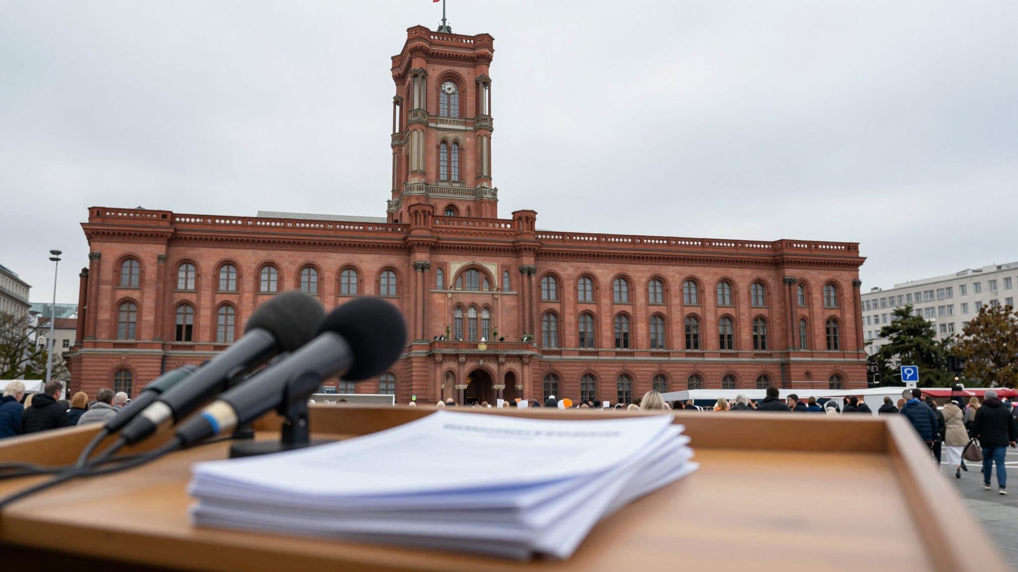 Expertenkommission legt im Roten Rathaus Bericht zum Berliner Stromausfall vor