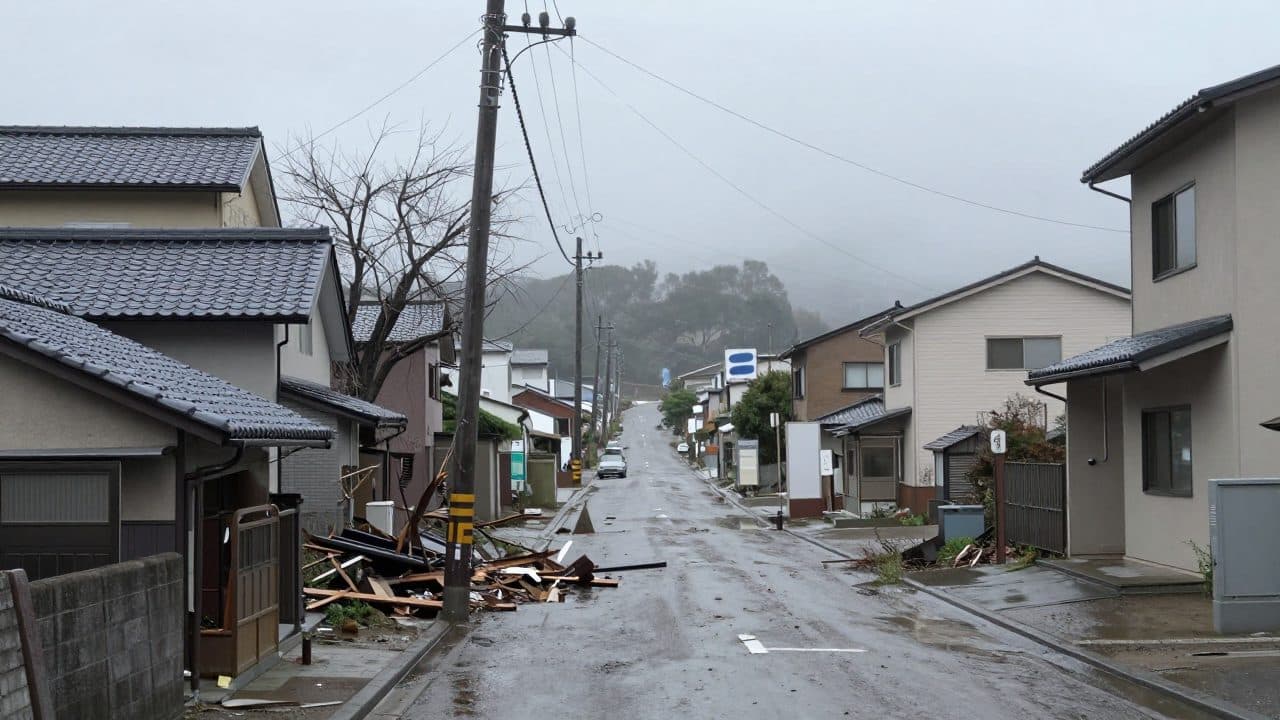 Taifun Dujuan Japan: Zwei Tote und Erdrutsche bei Tokio
