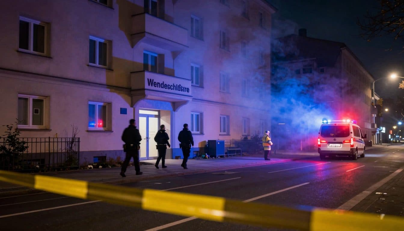 Polizei schießt in Köpenick auf mutmaßlichen Brandstifter – Einsatz nach Brand in Mehrfamilienhaus
