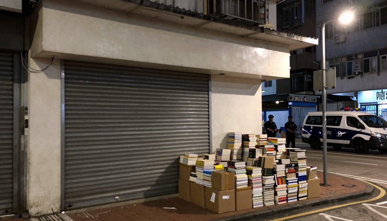 Hongkong: Behörden durchsuchen erneut Buchläden und nehmen fünf Personen fest