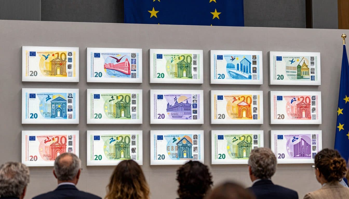 EZB stellt zehn Entwürfe für neue Euro-Banknoten vor – Bürger können bis 21. September mitentscheiden