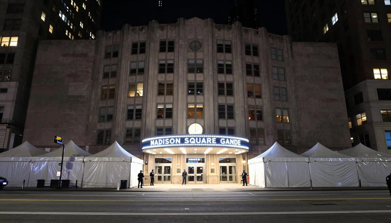 Taylor Swift und Travis Kelce feiern Hochzeitsfest im Madison Square Garden