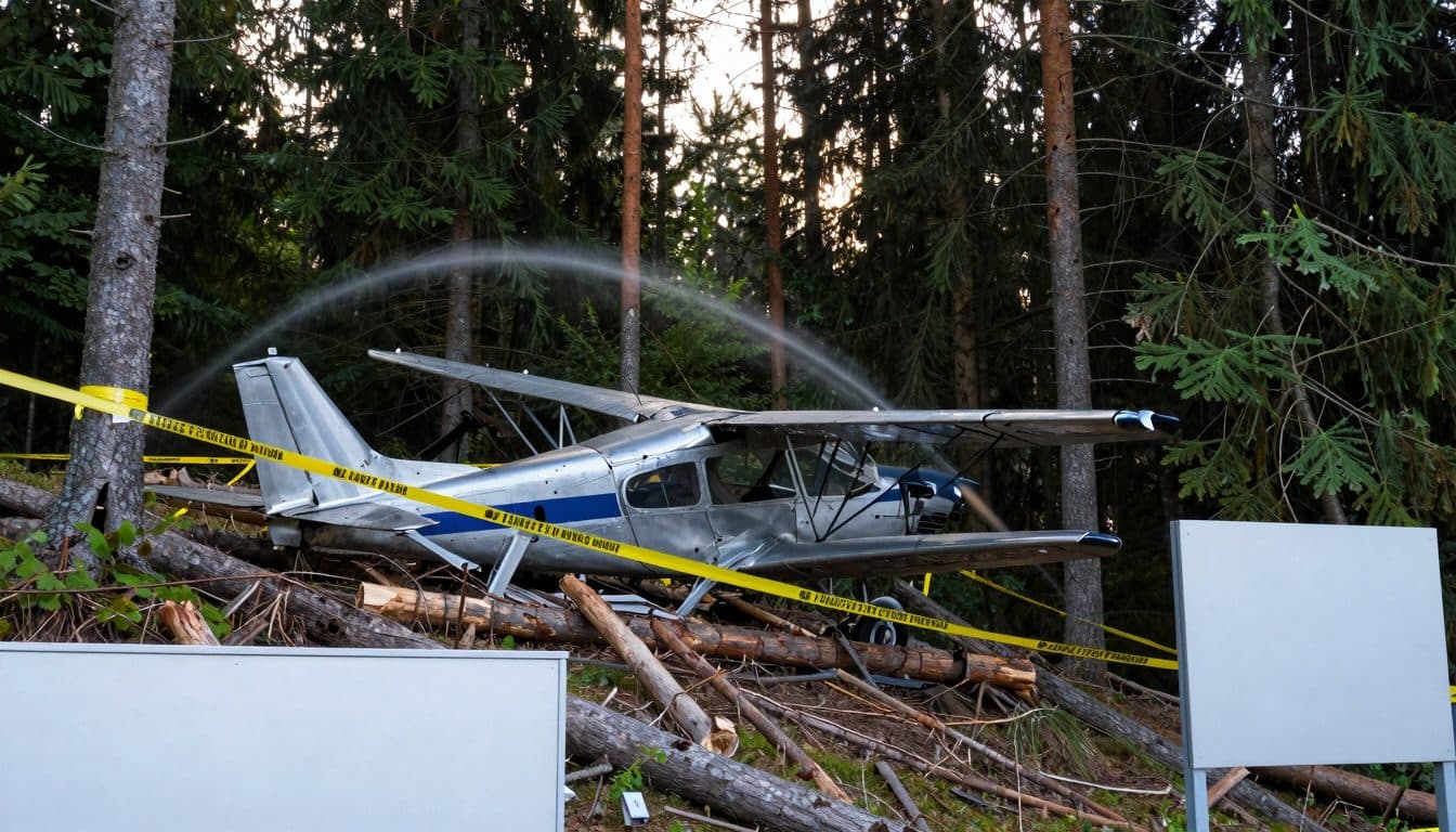 Kleinflugzeug in Niederösterreich abgestürzt: Zwei Tote und zwei Schwerverletzte