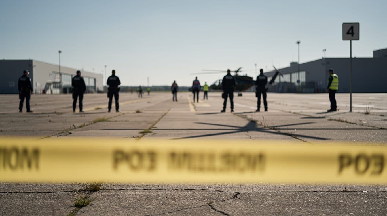 Großeinsatz der Polizei auf dem Tempelhofer Feld: Suche nach Bewaffnetem ohne Ergebnis beendet