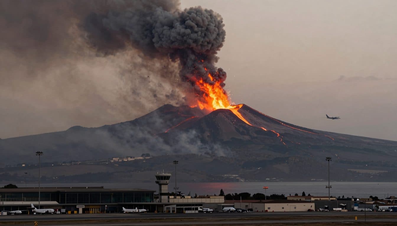 Erneute Eruptionsphase des Ätna: Flüge am Flughafen Catania umgeleitet