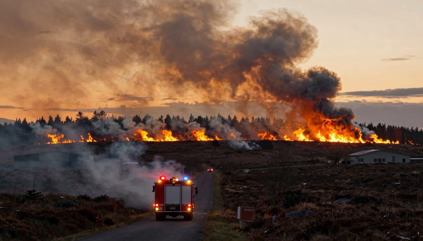 Großbrand im Hohen Venn: Rund 600 Anwohner müssen in Belgien evakuiert werden