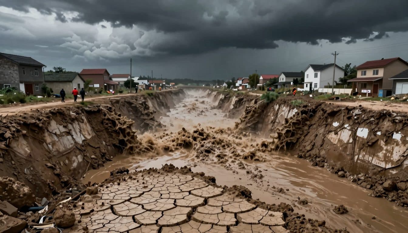 Schwere Unwetter in China: Dammbruch, Tornados und Erdrutsch fordern Tote und Vermisste