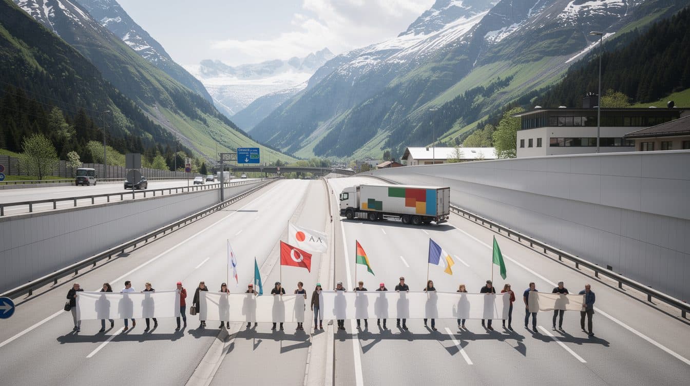 Brenner-Blockade legt wichtige Alpentransitroute lahm – Bürgermeister spricht von letztem Mittel