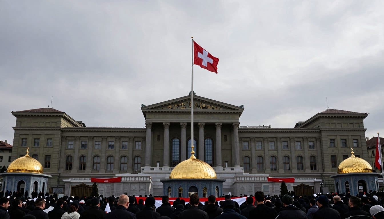Beisetzung von Irans früherem Oberhaupt Chamenei in Maschhad – Schweizer Flagge auf Bundeshaus auf Halbmast