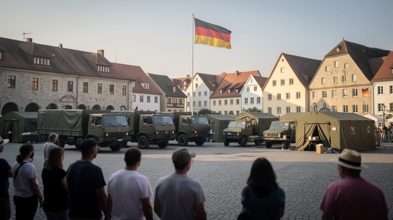 Tag der Bundeswehr 2026: Pistorius wirbt in Weißenfels für mehr Austausch mit der Truppe