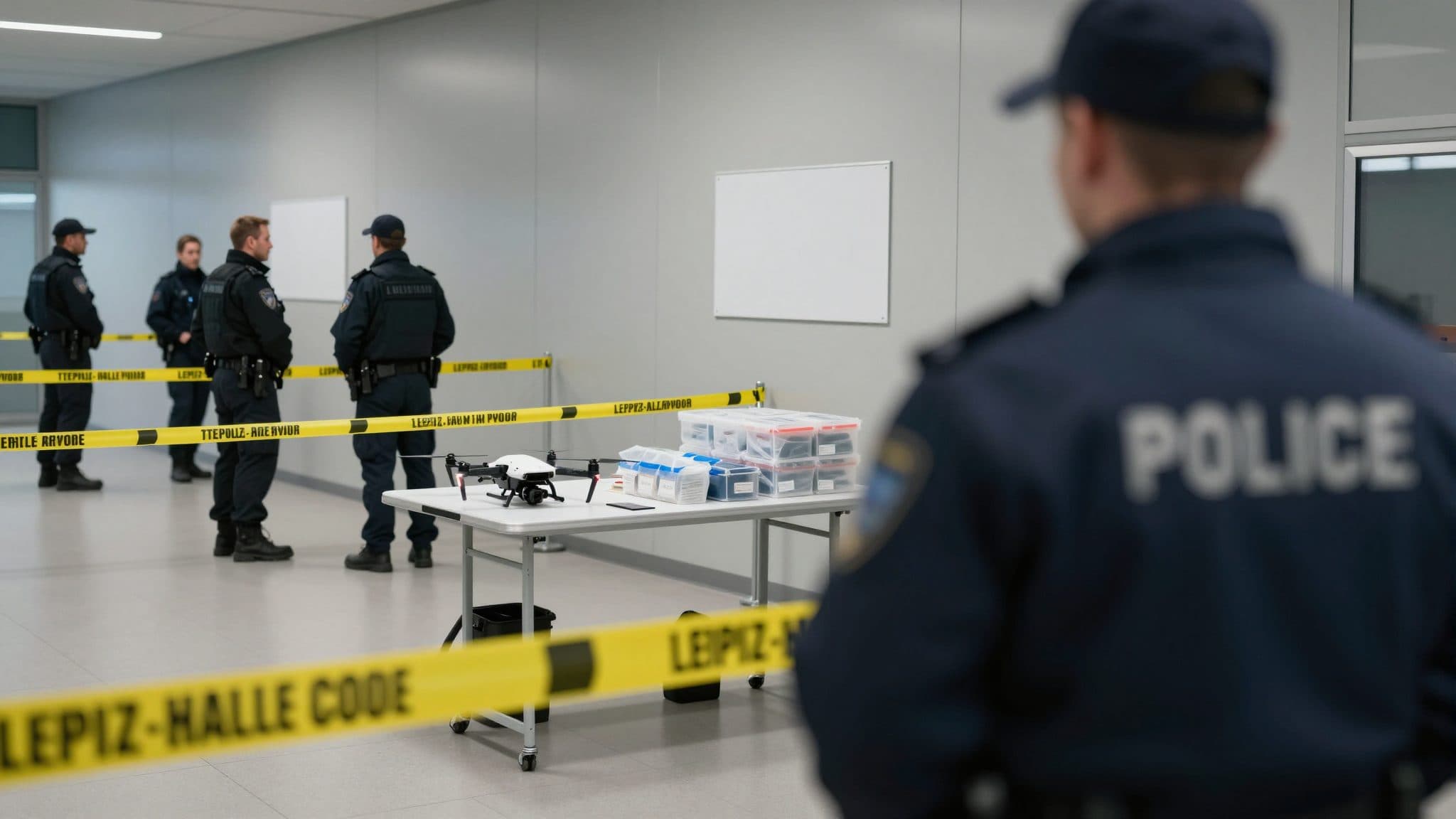 Leipzig Flughafen: Weitere Drohne und Sprengstoff entdeckt