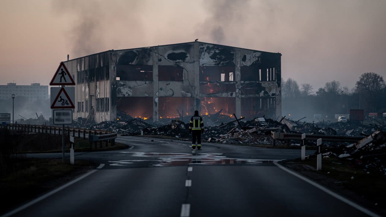 Großbrand in Treuenbrietzen gelöscht – Sperrungen aufgehoben