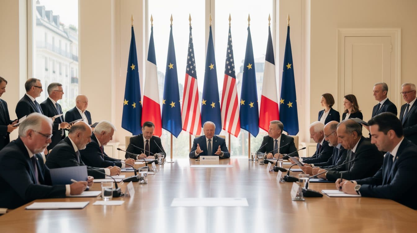 G7-Gipfel in Évian einigt sich auf schärfere Sanktionen gegen Russland und mehr Militärhilfe für die Ukraine