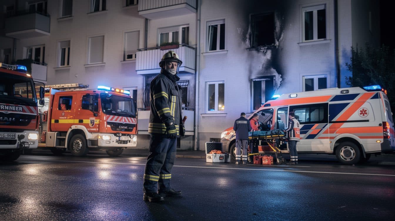 Wohnungsbrand in Wien-Ottakring: Kleinkinder weiter in Lebensgefahr