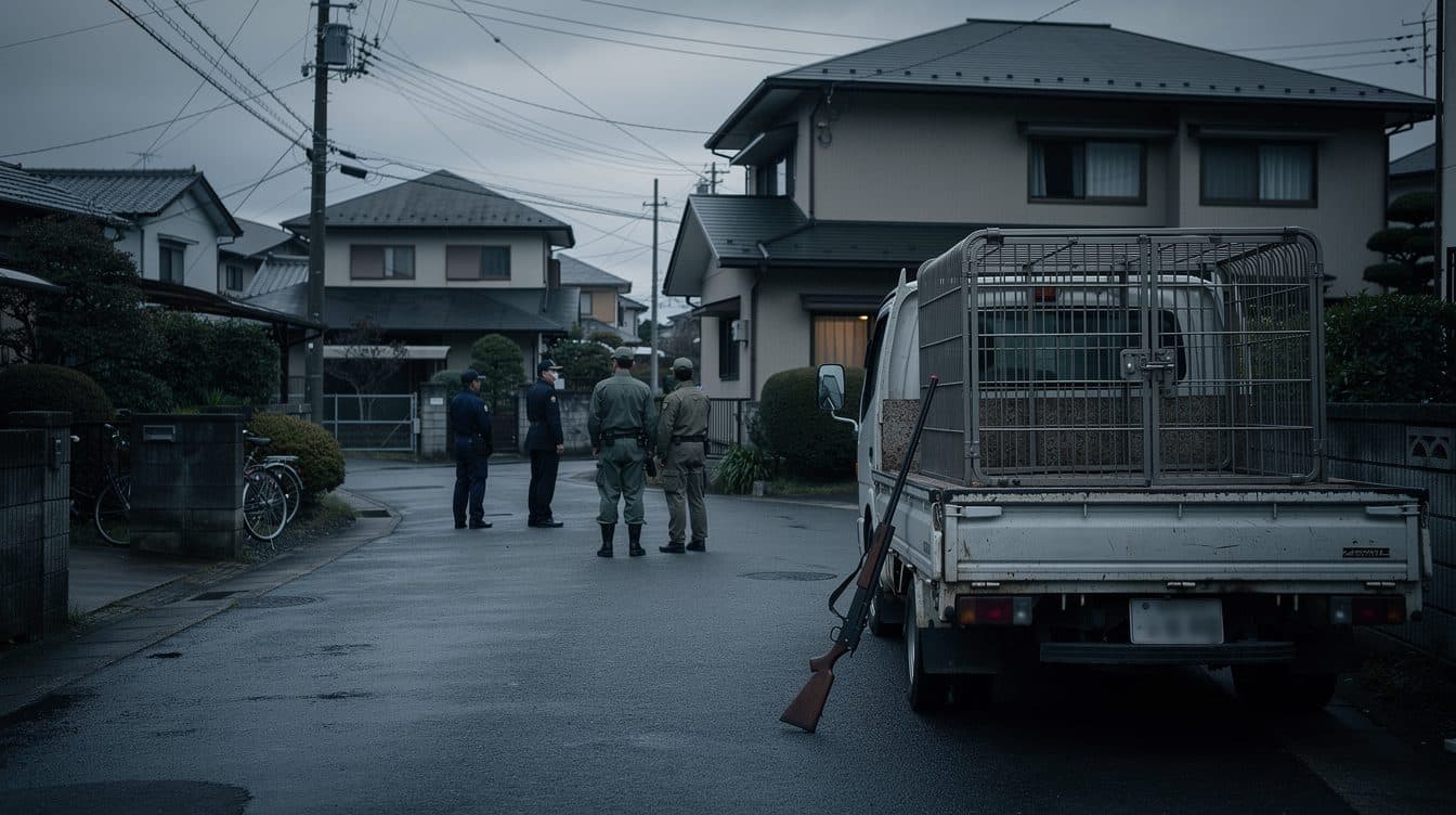 Bär in Utsunomiya eingefangen: Suche nach vier Tagen beendet