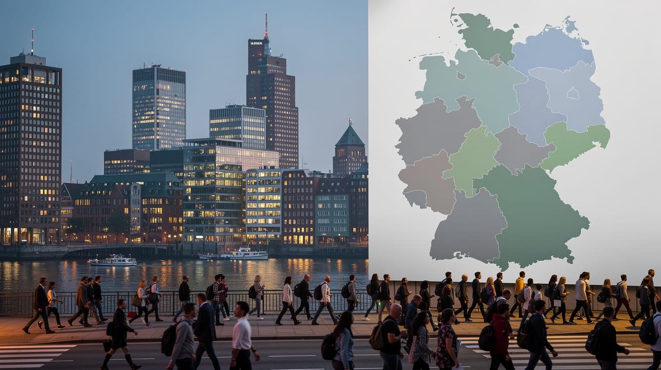Erstmals seit 2020: Bevölkerungszahl in Deutschland leicht gesunken