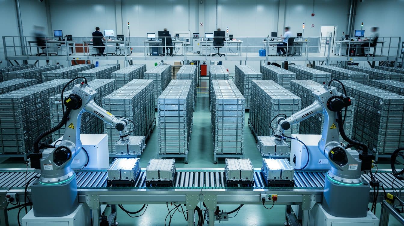 Deutsche Batterieproduktion erreicht Rekordwert von 8,1 Milliarden Euro