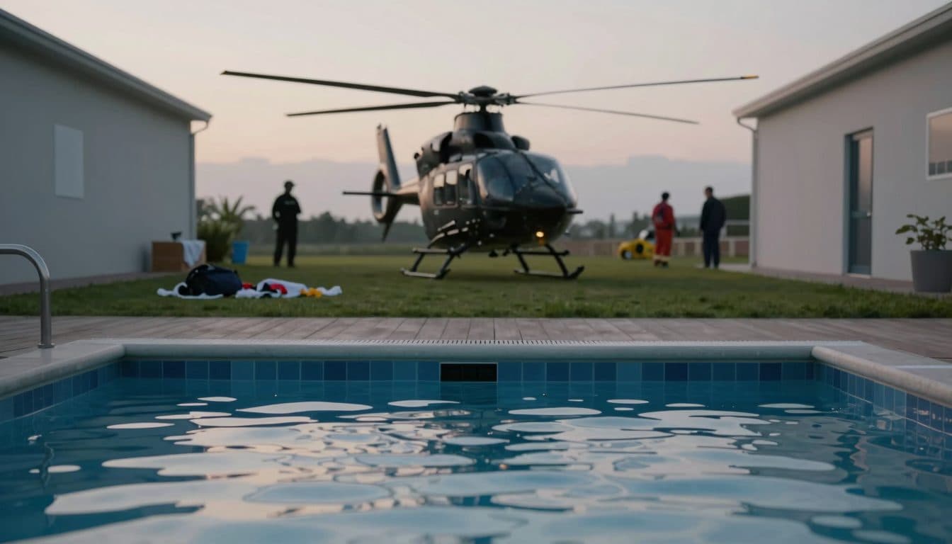 36-Jähriger im Freibad Traiskirchen reanimiert und ins Spital geflogen