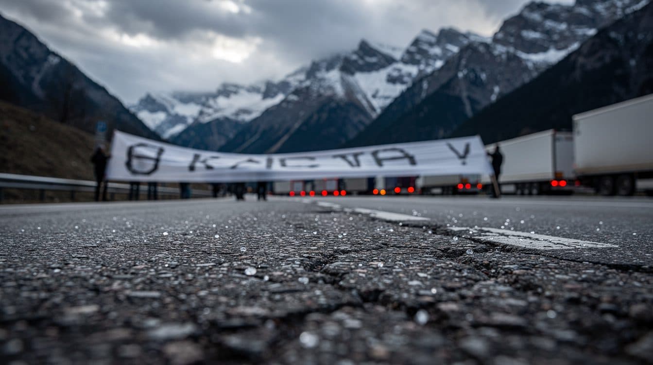 Brenner-Demo legt wichtige Alpentransitroute lahm – Scharfe Kritik aus Bayern und Südtirol