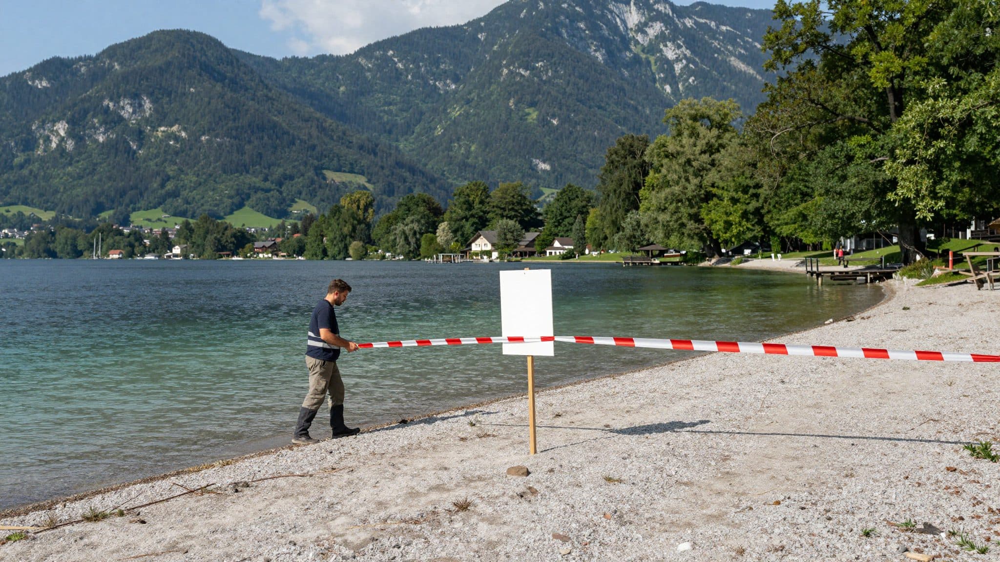 Sperre des Nussensee in Bad Ischl aufgehoben – Entminungsdienst gibt Entwarnung