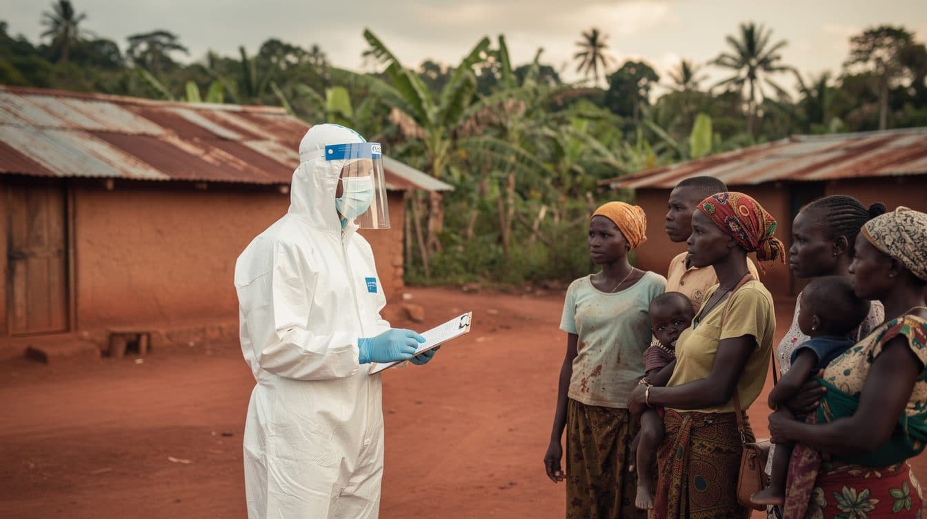 WHO-Chef fordert nach Besuch in Ebola-Gebiet bessere Zusammenarbeit mit lokaler Bevölkerung