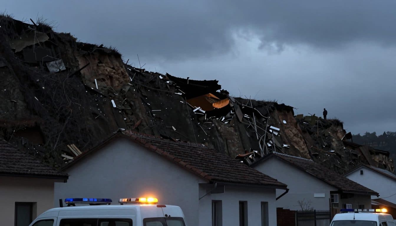 Tonnenschwerer Felsblock stürzt nach Unwetter in Dach eines Wohnhauses in Starzach
