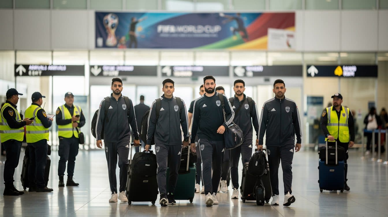 Iranische Nationalmannschaft in Mexiko gelandet – Strapazenreise zur Fußball-WM