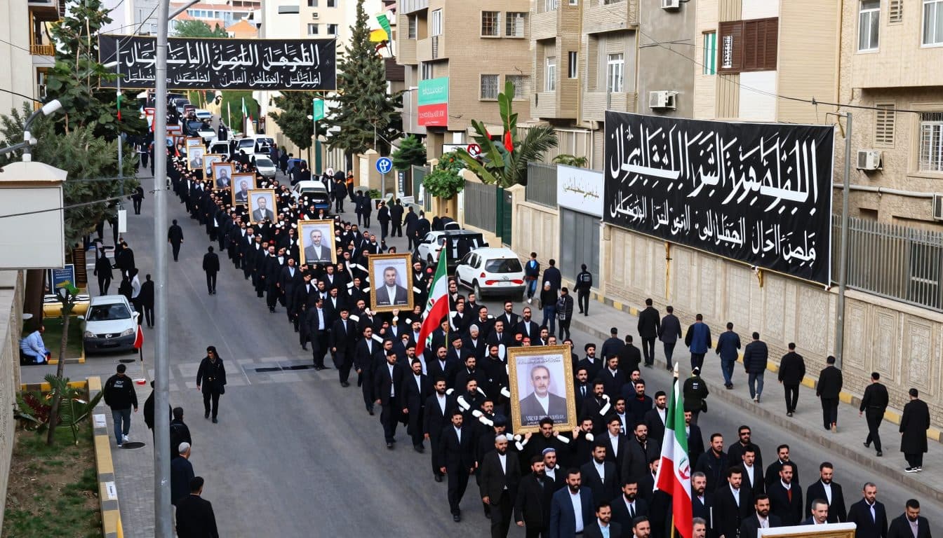 Irans Führung schwört nach Chameneis Begräbnis Rache und kündigt Vergeltung an