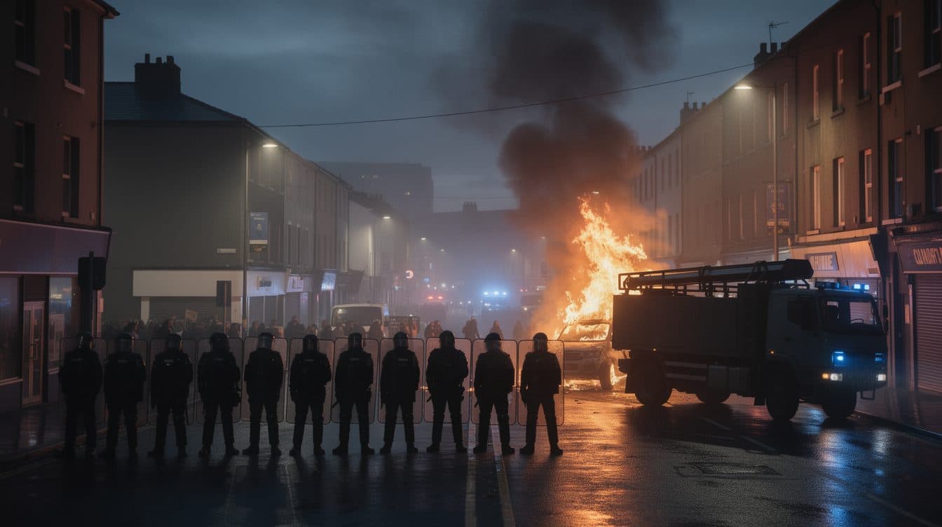 Studie: Musks X-Reposts heizten rechtsextreme Proteste in Nordirland mit an