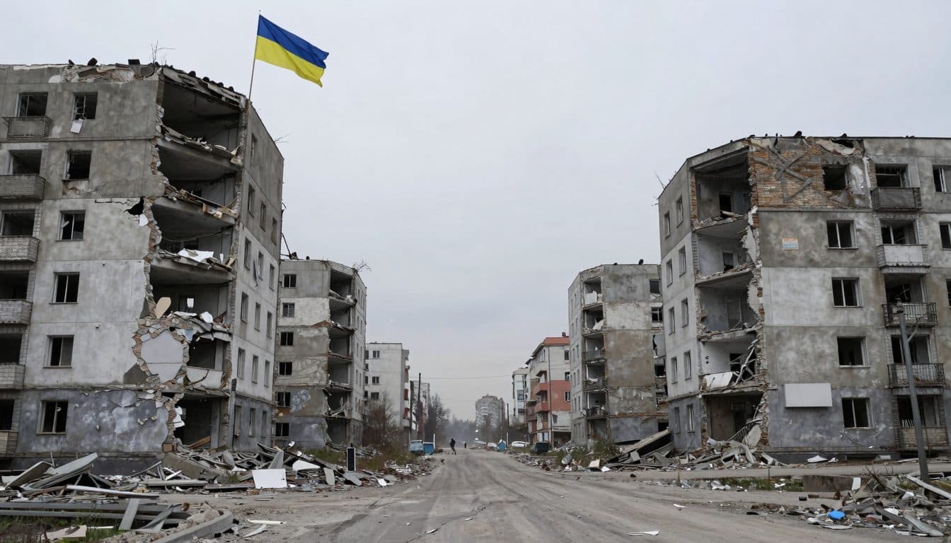 Ukraine widerspricht russischer Eroberungsbehauptung: Kämpfe in Kostjantyniwka dauern an