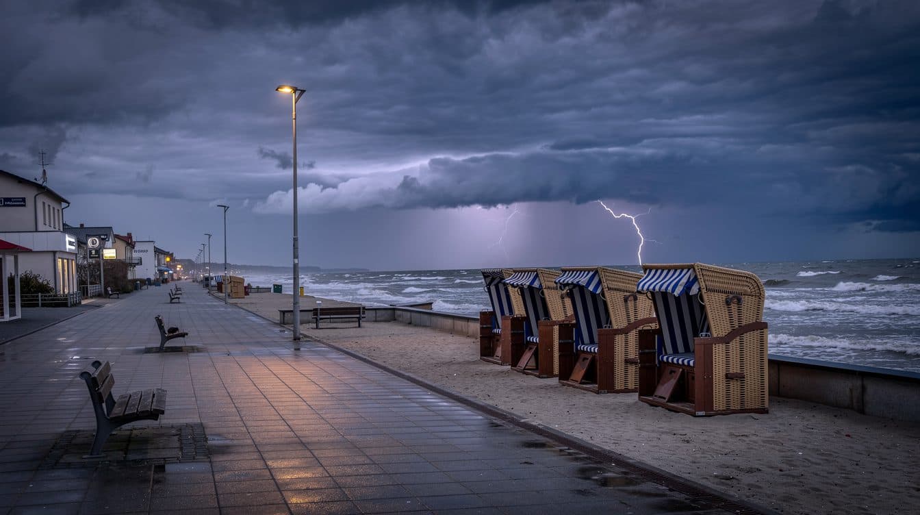 Unwetter im Norden: DWD warnt vor Gewittern, Hagel und Sturmböen bis Donnerstag