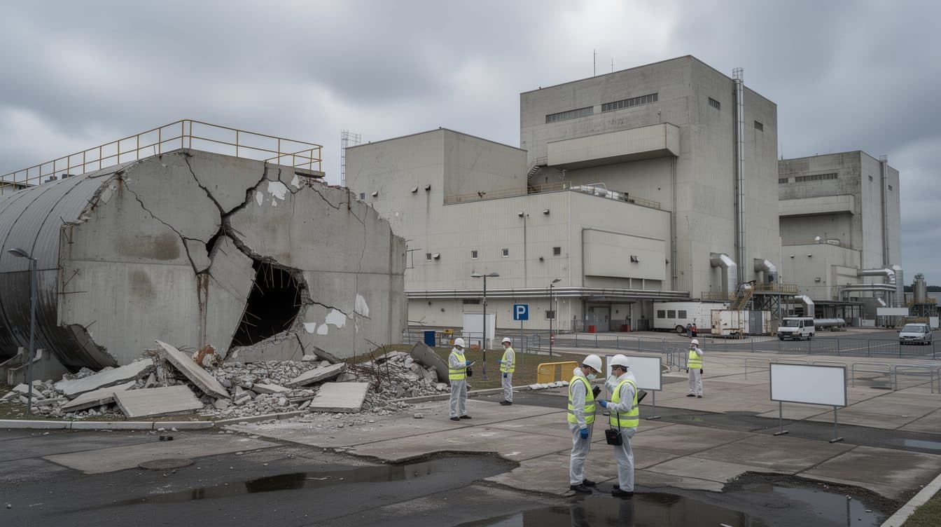 IAEA bestätigt Drohnenschaden am Turbinengebäude des Akw Saporischschja – Russland und Ukraine weisen sich gegenseitig Schuld zu