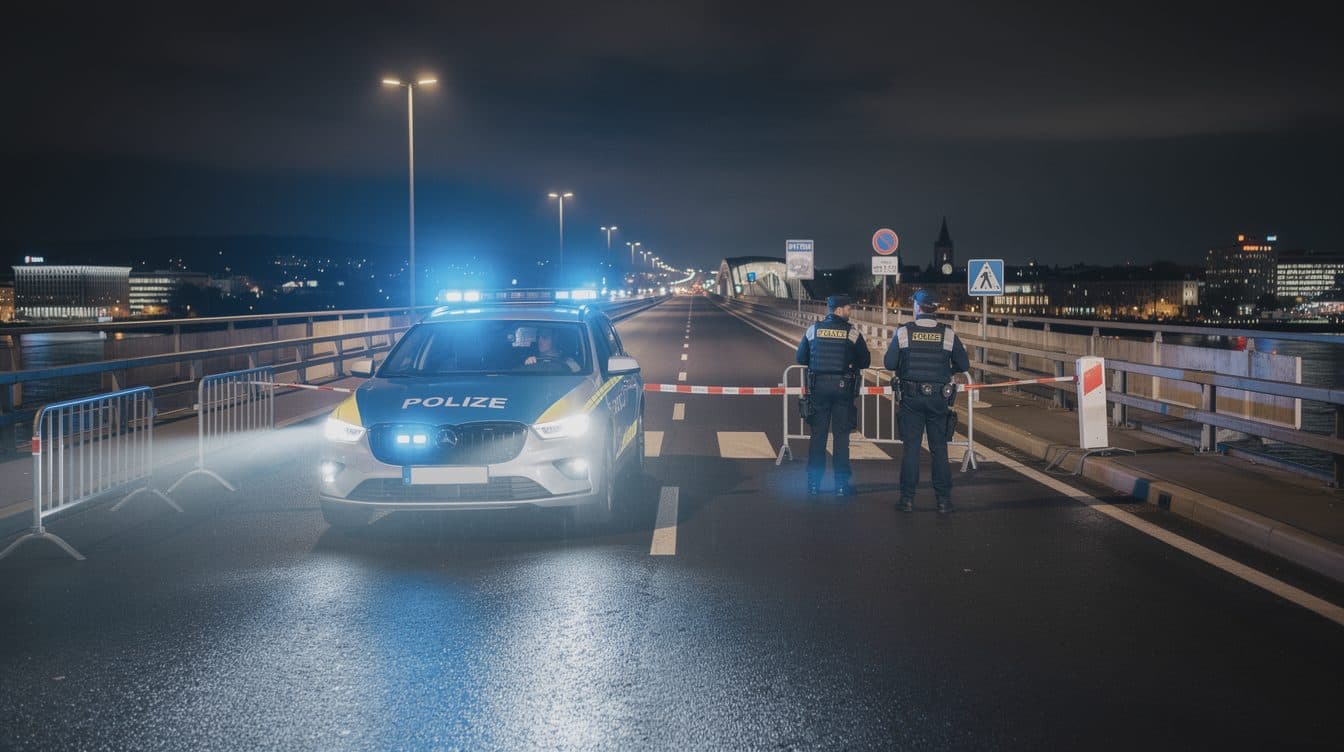 Auto rast an Grenzübergang zu Frankreich auf Polizei zu – Beamte geben Schüsse ab