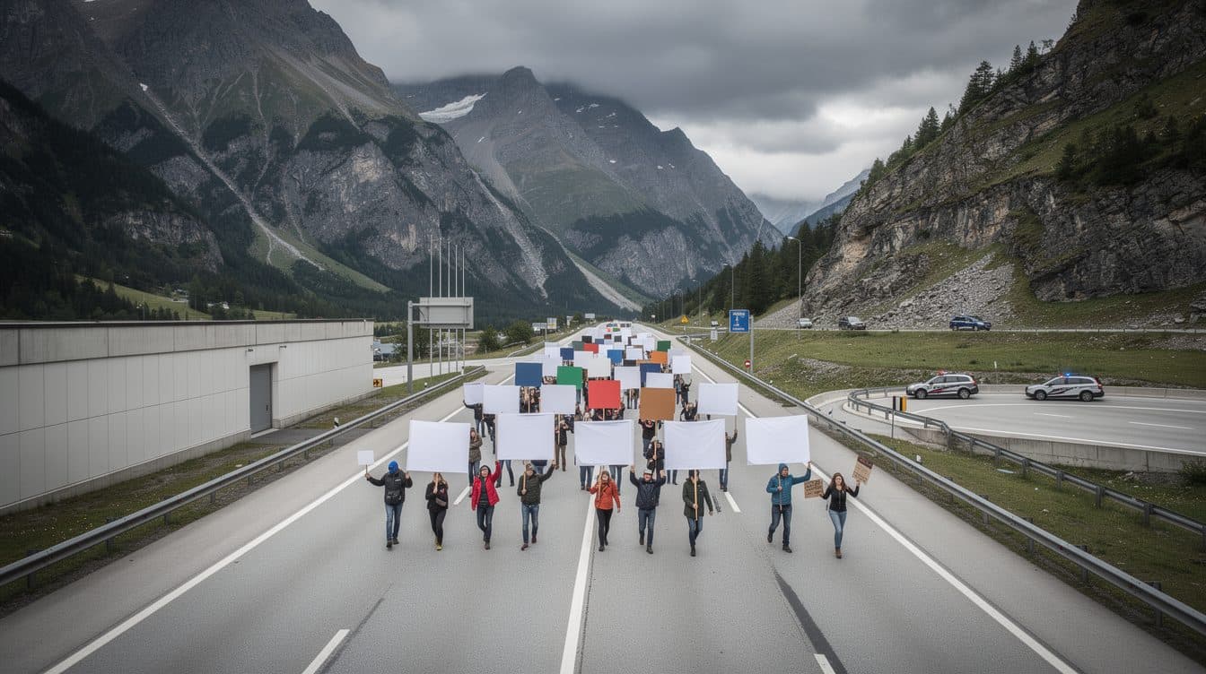 Brenner-Blockade legt wichtige Alpentransitroute lahm – Bürgermeister spricht von letztem Mittel