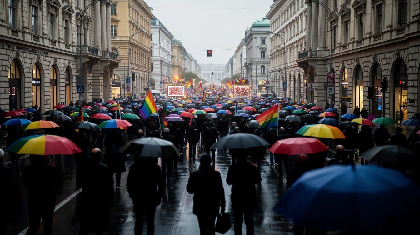 Wiens Regenbogenparade feiert 30-jähriges Jubiläum auf dem Ring