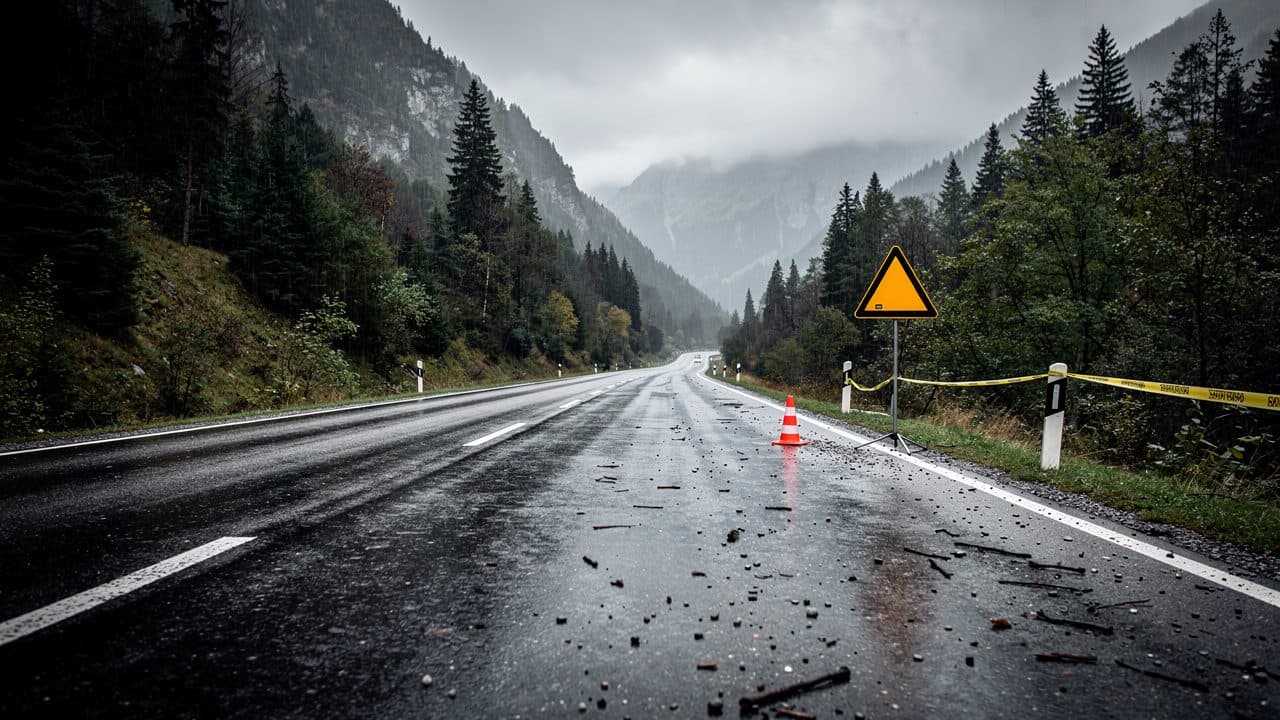 Tödlicher Motorradunfall auf der B320: Zwei Menschen sterben bei Frontalzusammenstoß im Pongau