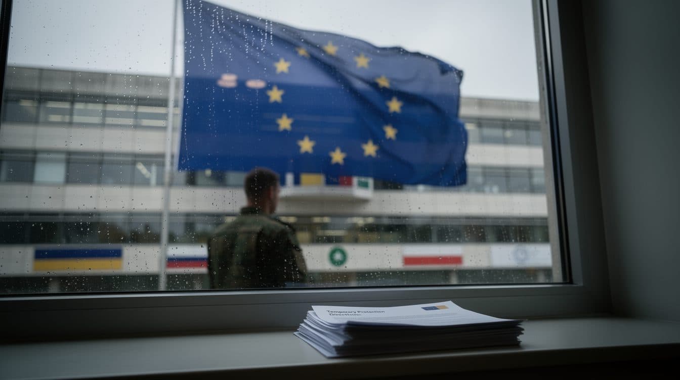 EU-Innenminister diskutieren Ausschluss wehrpflichtiger Ukrainer vom vorübergehenden Schutzstatus